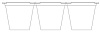 Упаковка ложемент для салата 285x185x90 мм №6/2 (3-06/2-0-10)